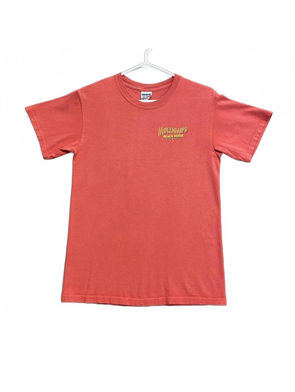 Mulligan's Beach House Bar & Grill All Locations Graphic T-Shirt Gildan Sz Small
